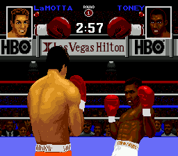 Boxing Legends of the Ring (USA) In game screenshot